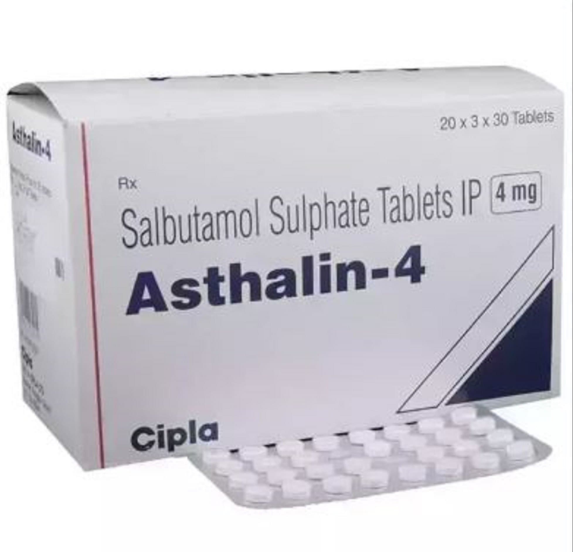 ASTHALIN 4MG TABLET 30TAB