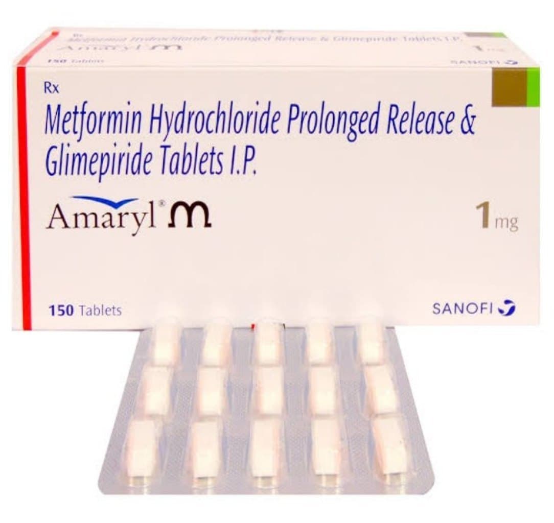 AMARYL M 1MG TABLET 10TAB