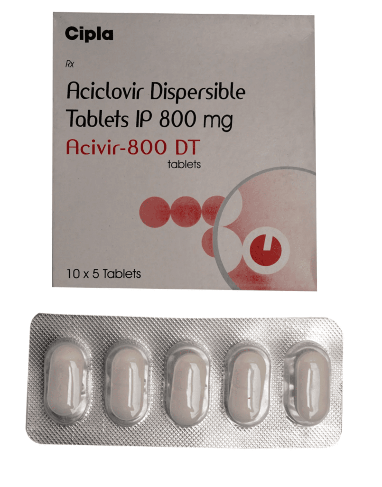 ACIVIR 800 DT TABLET