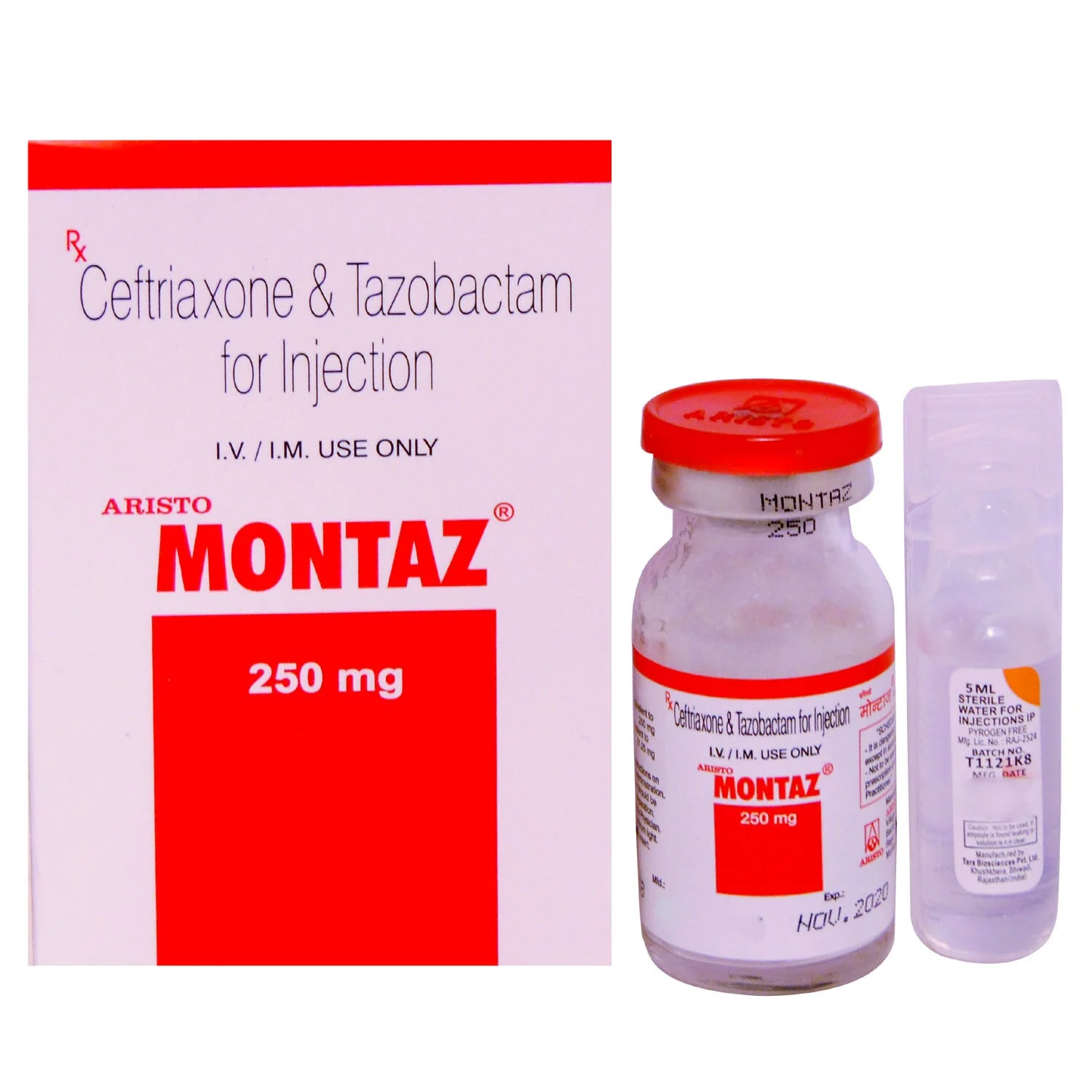MONTAZ 250MG INJECTION 1 VIAL