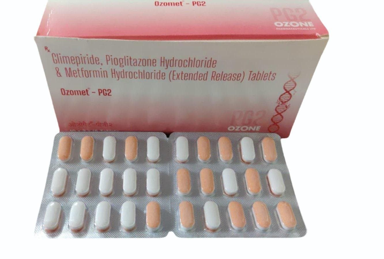 OZOMET PG2 TABLET 15TAB