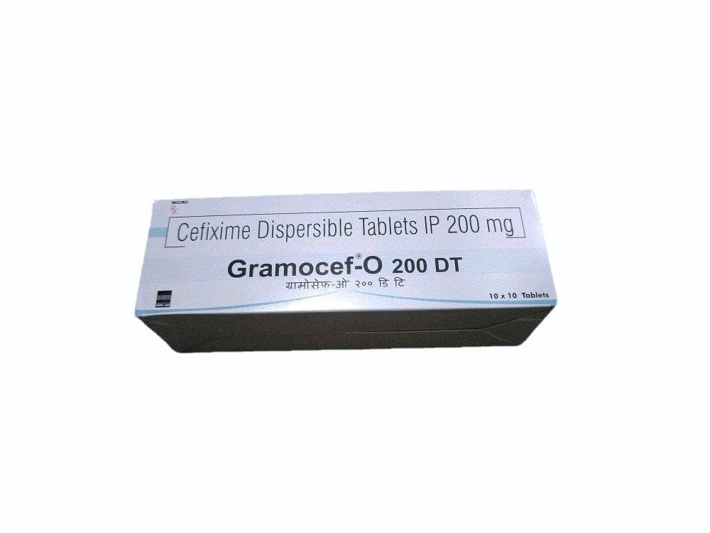 GRAMOCEF-O 200 DT TABLET 10TAB