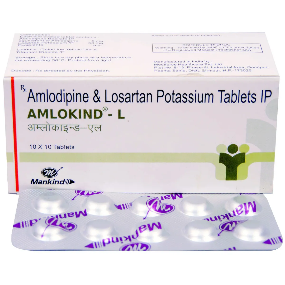 AMLOKIND L TABLET 10TAB