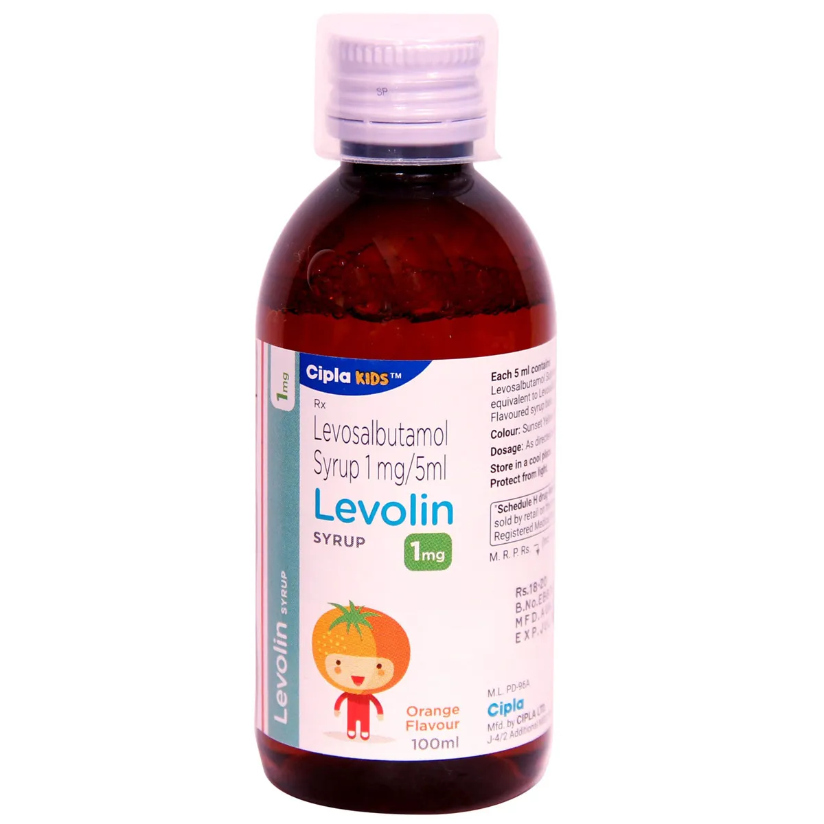 LEVOLIN SYRUP 100ML