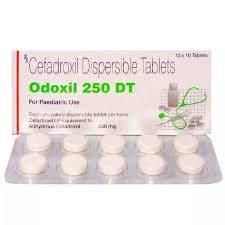 ODOXIL 250 DT TABLET 10TAB