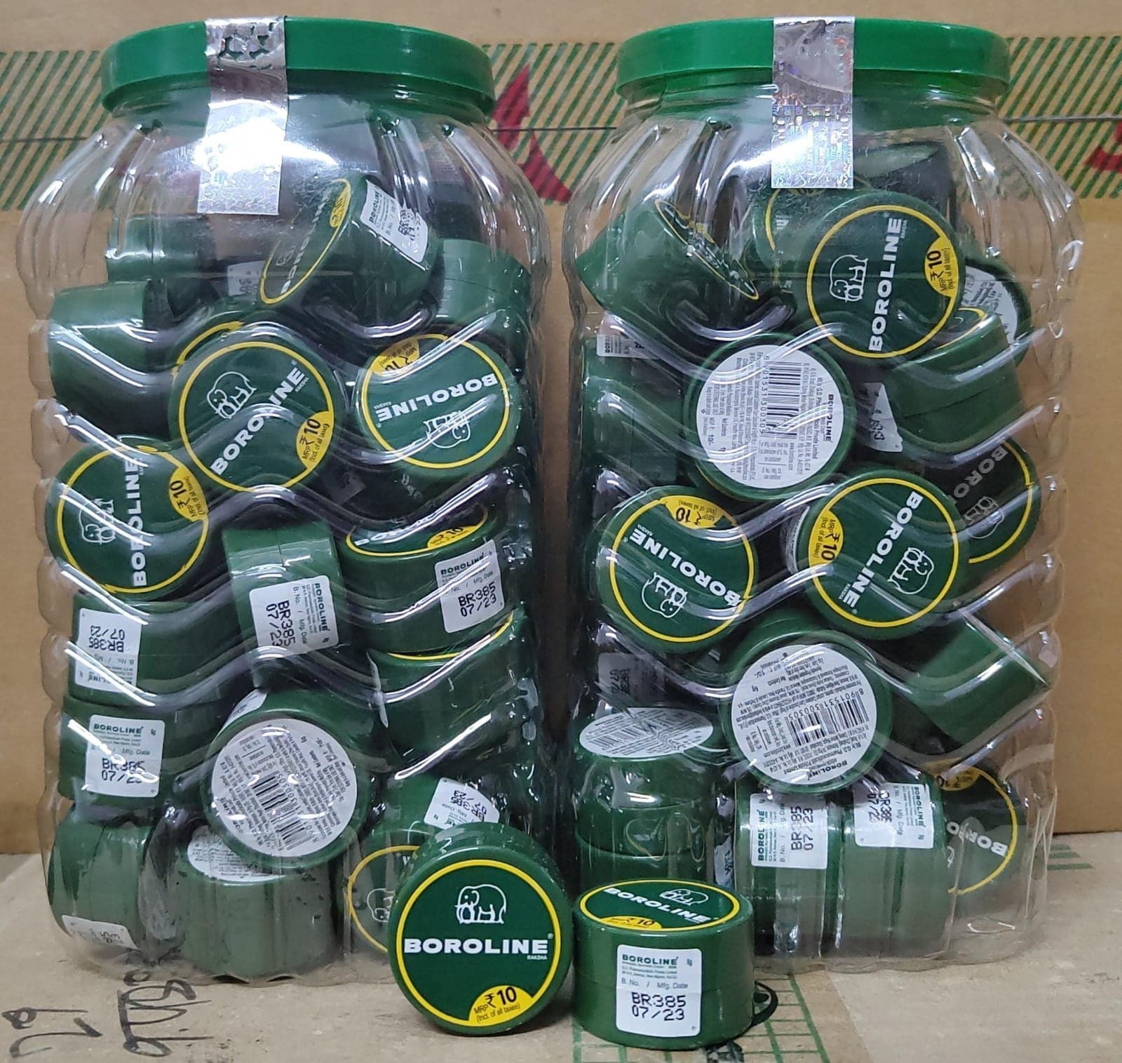 BOROLINE CREAM JAR 48PCS
