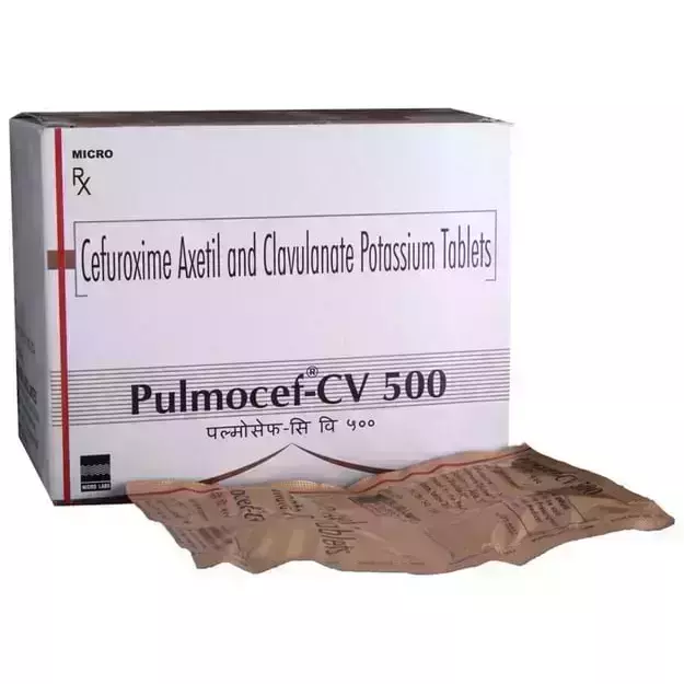 PULMOCEF CV 500MG TABLET 4TAB