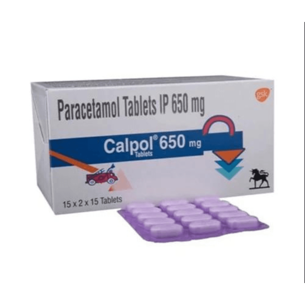 CALPOL 650MG TABLET 15TAB