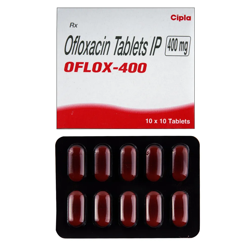 OFLOX 400MG TABLET 10TAB