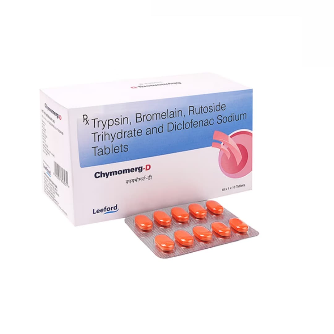 CHYMOMERG-D TABLET 10TAB