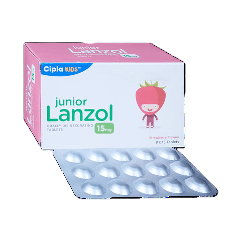 JUNIOR LANZOL 15MG TABLET 15TAB