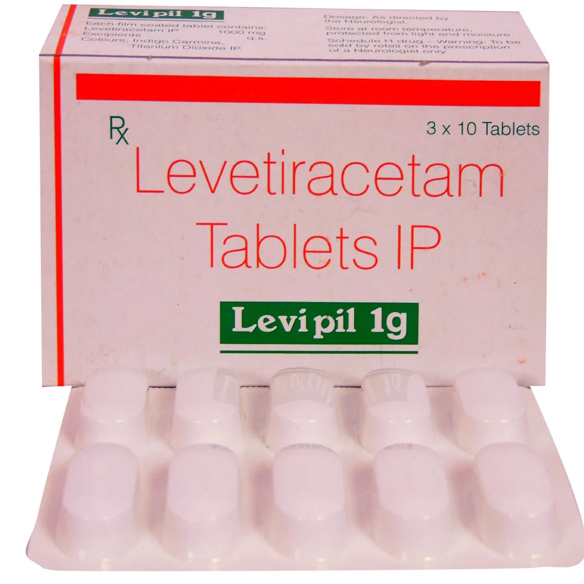 LEVIPIL 1GM TABLET 10TAB