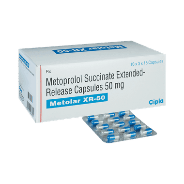 METOLAR XR 50MG 15TAB