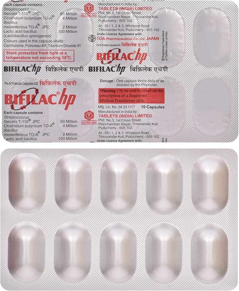 BIFILAC HP CAPSULE 10CAP