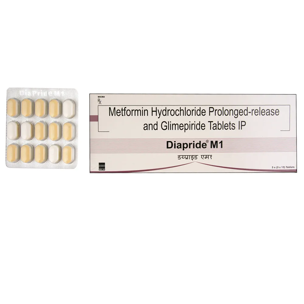 DIAPRIDE M1 TABLET 15TAB