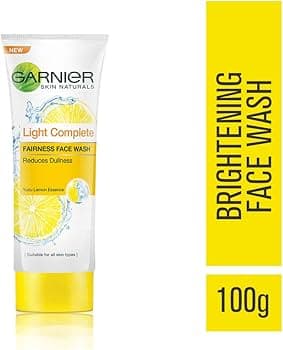 GARNIER LIGHT COMPLETE FACEWASH 100GM