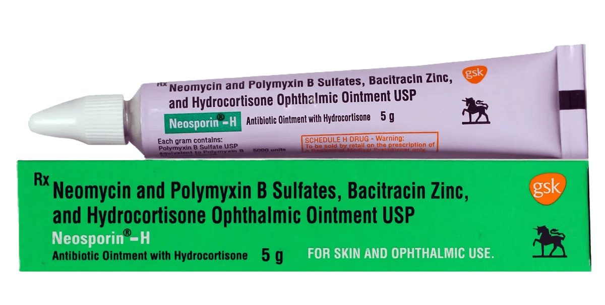NEOSPORIN H OINTMENT 5GM 