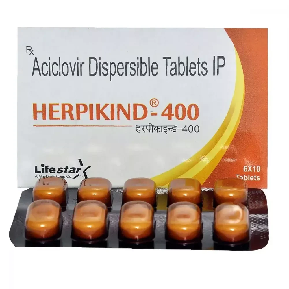 HERPIKIND-400 TABLET 10TAB
