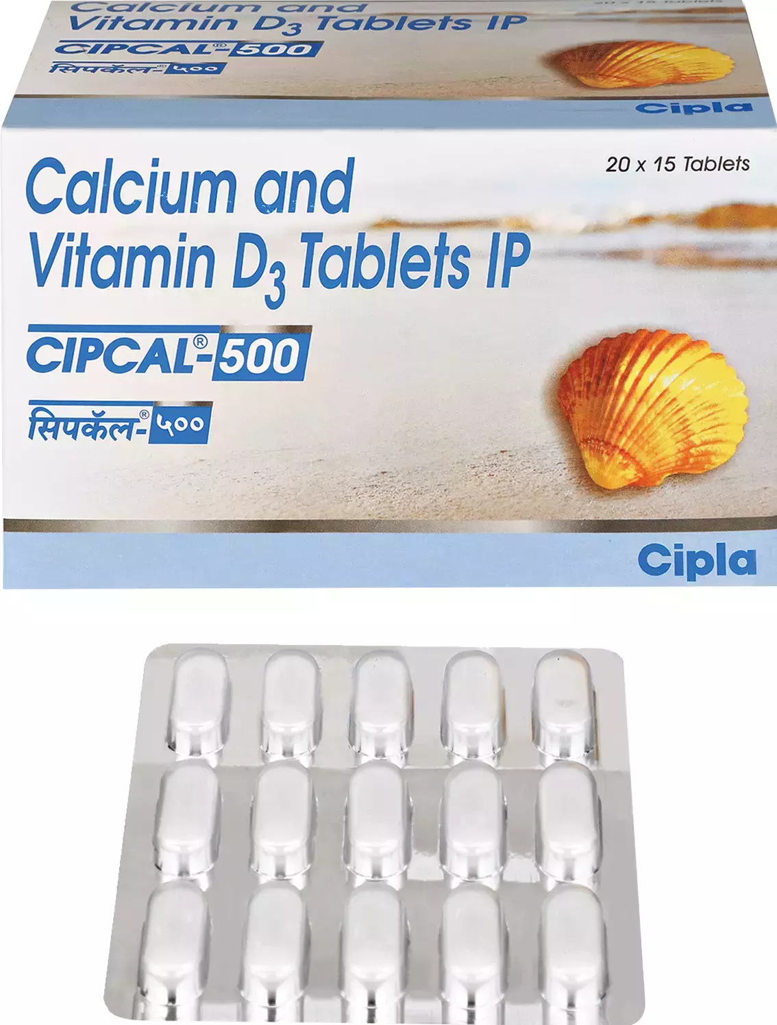 CIPCAL 500MG TABLET 10TAB