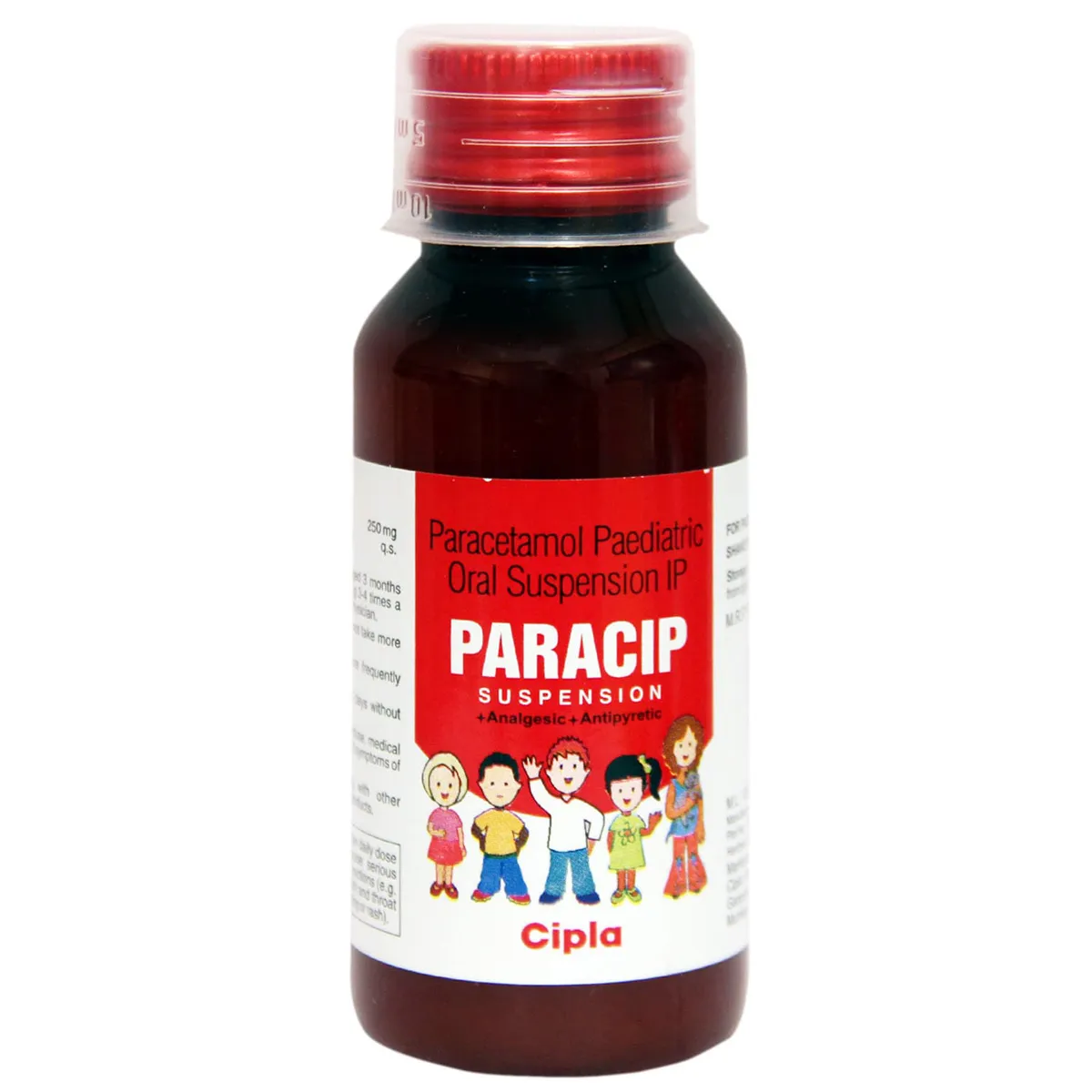 PARACIP 250MG SYRUP 60ML