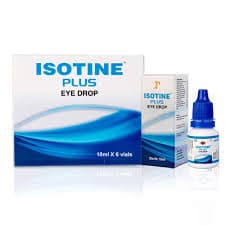 ISOTINE PLUS EYE DROPS 10ML