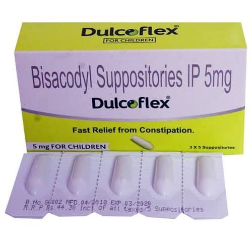 DULCOFLEX SUPPPSITORIES (CHILD) 5PCS
