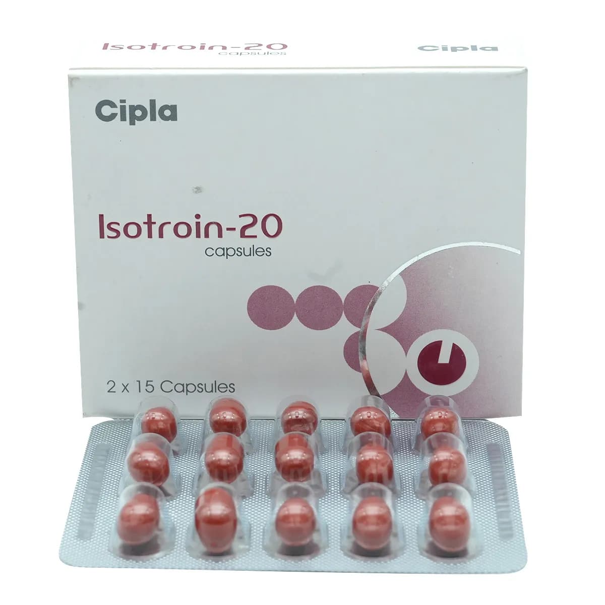 ISOTROIN 20 CAPSULE 15CAP