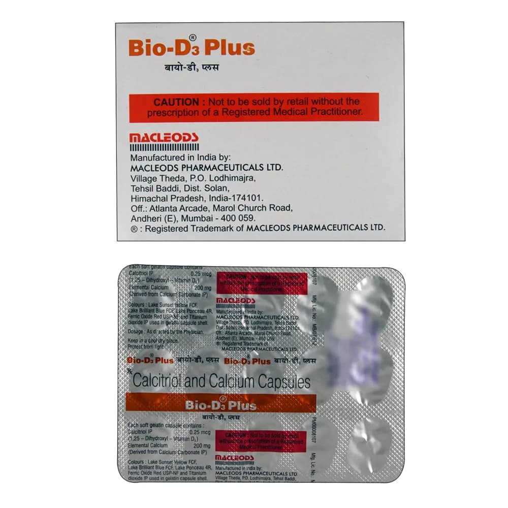 BIO D3 PLUS CAPSULE 10CAP