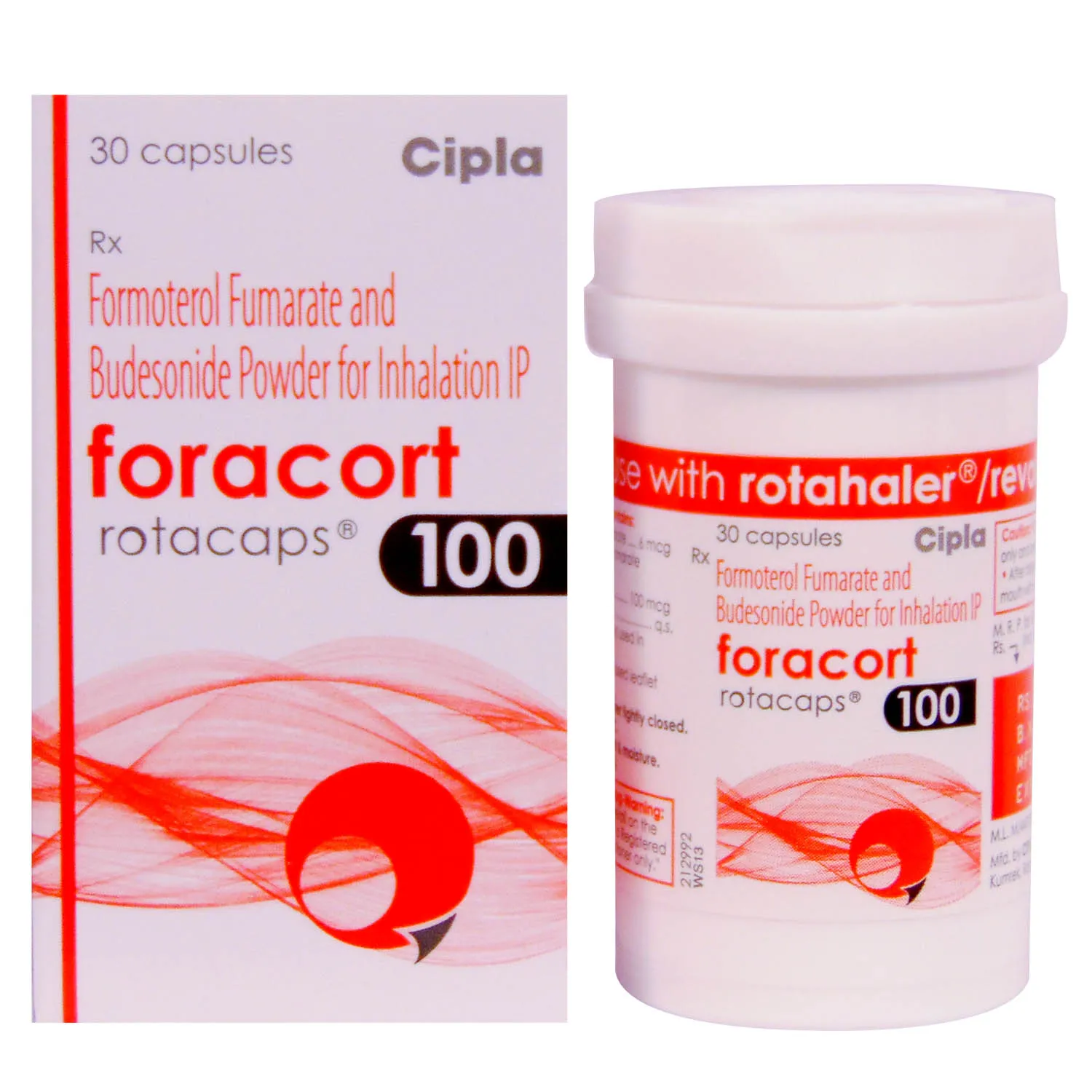 FORACORT ROTACAPS 100MG 30CAP