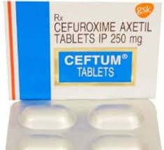 CEFTUM 250MG TABLET 4TAB