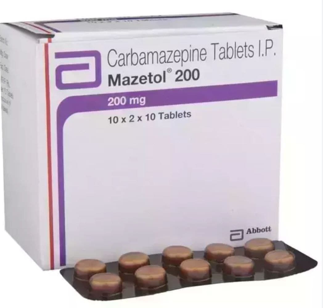 MAZETOL 200MG TABLET 10TAB