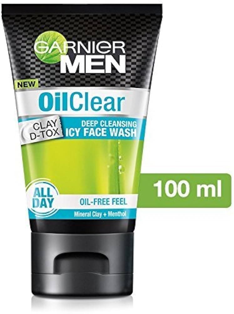 GARNIER MEN OIL CLEAR FACEWASH 100ML