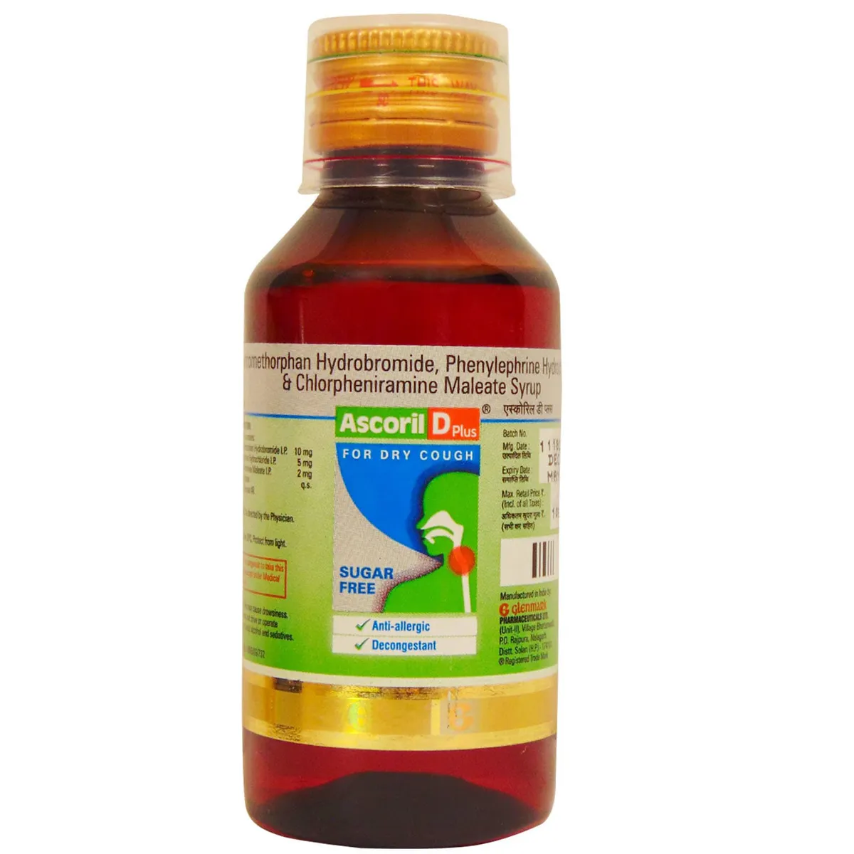 ASCORIL D PLUS SYRUP 100ML