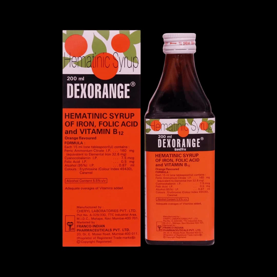 DEXORANGE SYRUP 200ML