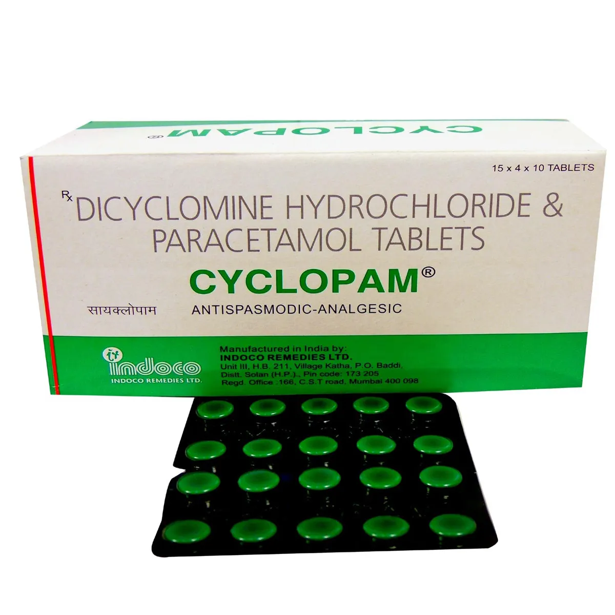 CYCLOPAM TABLET 15 TAB