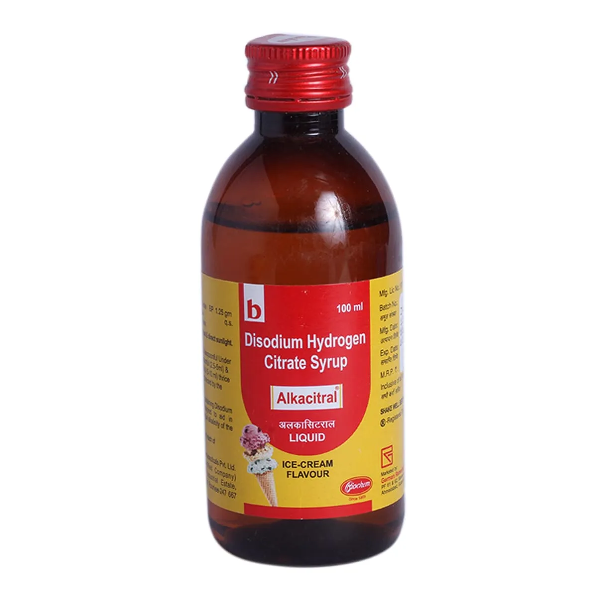 ALKACITRAL SYRUP GENRIC 100ML