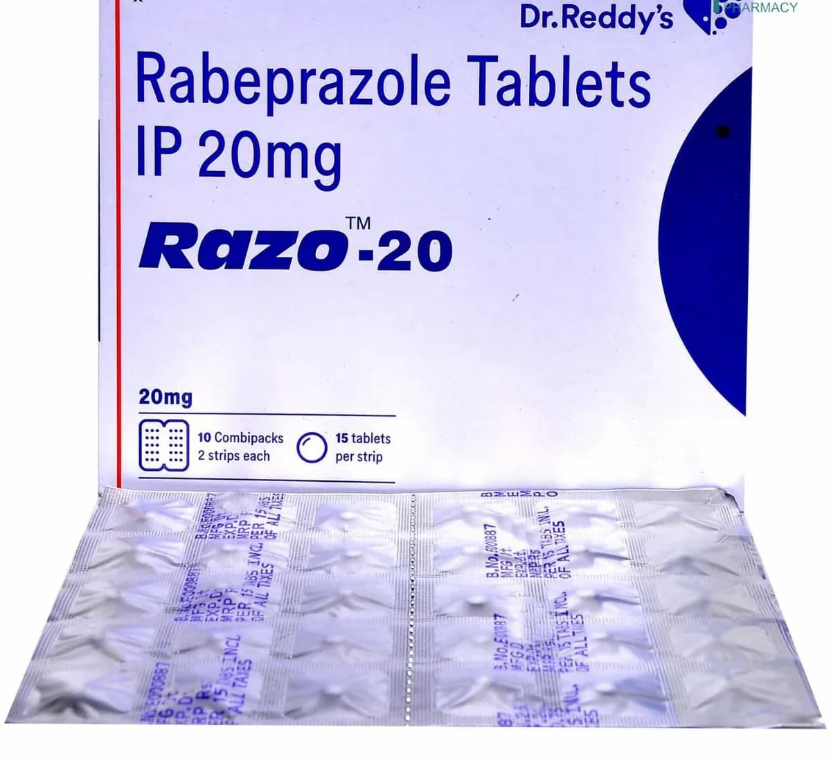 RAZO 20MG TABLET 15TAB