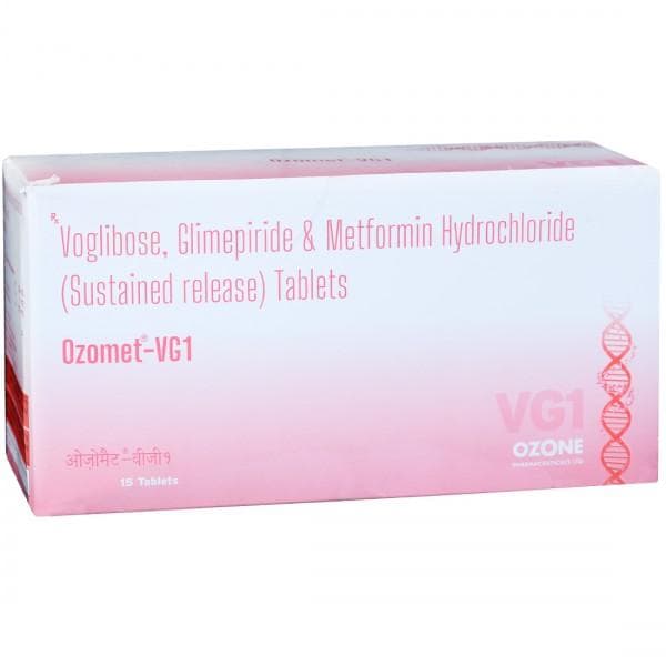 OZOMET VG1 TABLET 15TAB