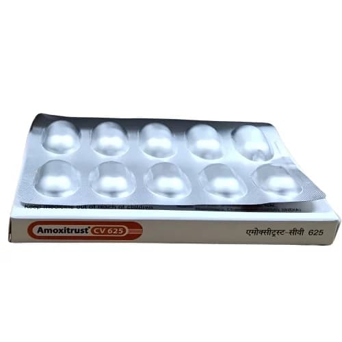 AMOXITRUST CV 625 TABLET 10TAB