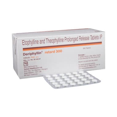 DERIPHYLLIN RETARD 300 TABLET 30TAB
