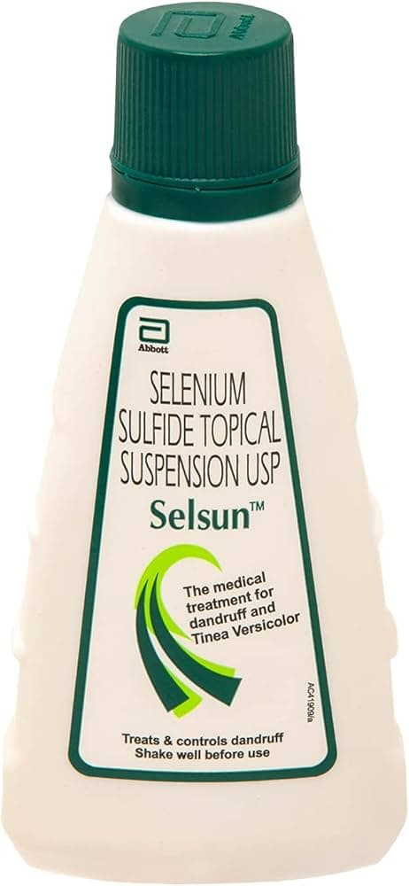  SELSUN SUSPENSION ANTI DANDRUFF  SHAMPOO 60ML 