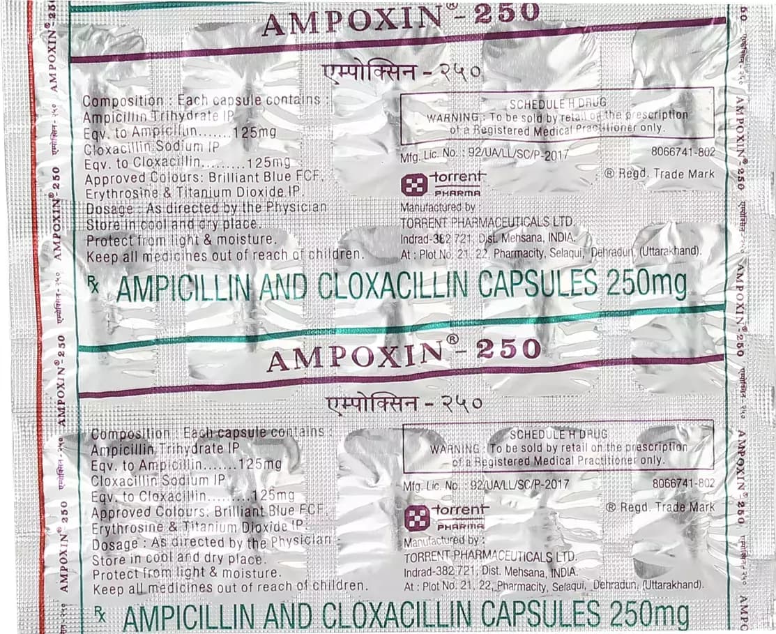 AMPOXIN CAPSULE 250MG 15CAP