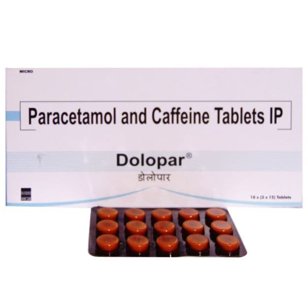 DOLOPAR 500MG  TABLET 10TAB