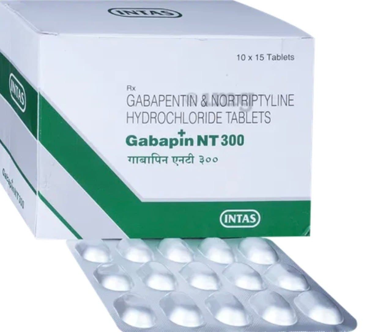 GABAPIN NT 300MG TABLET 15TAB
