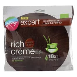 GODREJ EXPERT HAIR COLOUR SACHET NATURAL BROWN}