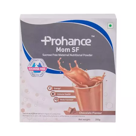 PROHANCE MOM NUTRITIONAL DRINK SUGAR FREE CHOCOLATE 200GM