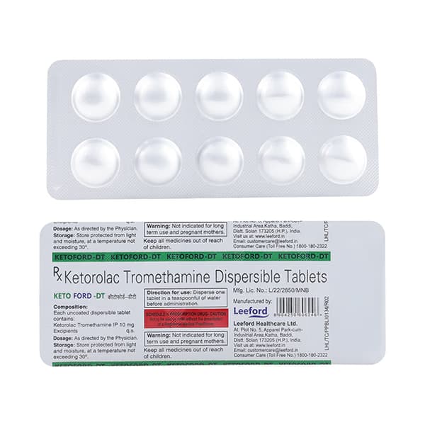 KETOFORD DT TABLET 10TAB