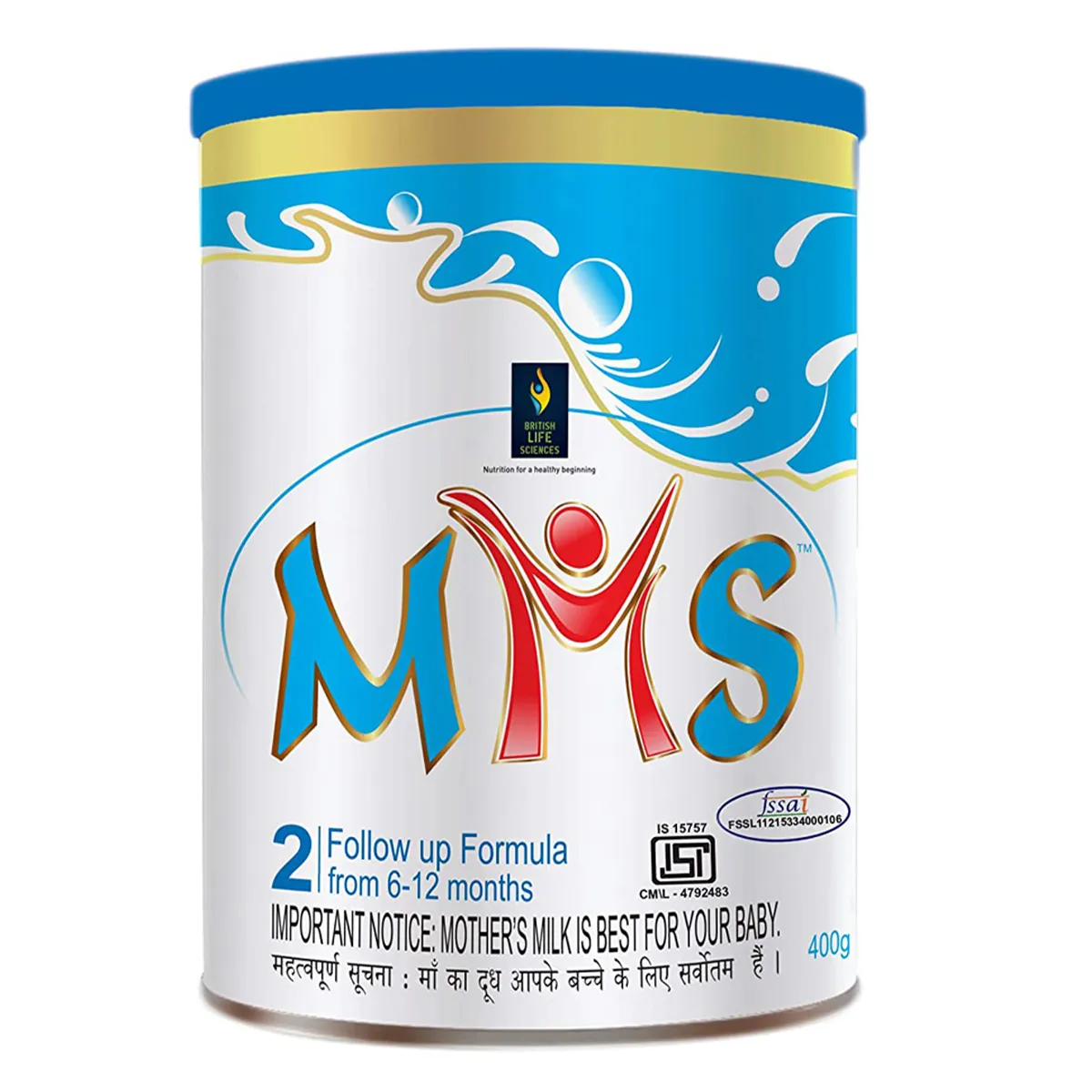 MMS STAGE 2 INFANT FORMULA 400GM