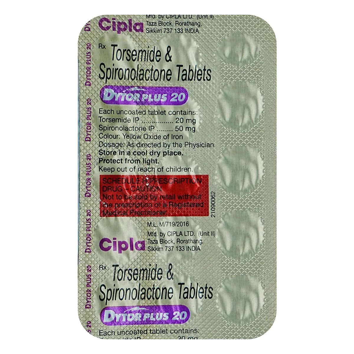 DYTOR PLUS 20 TABLET 10TAB