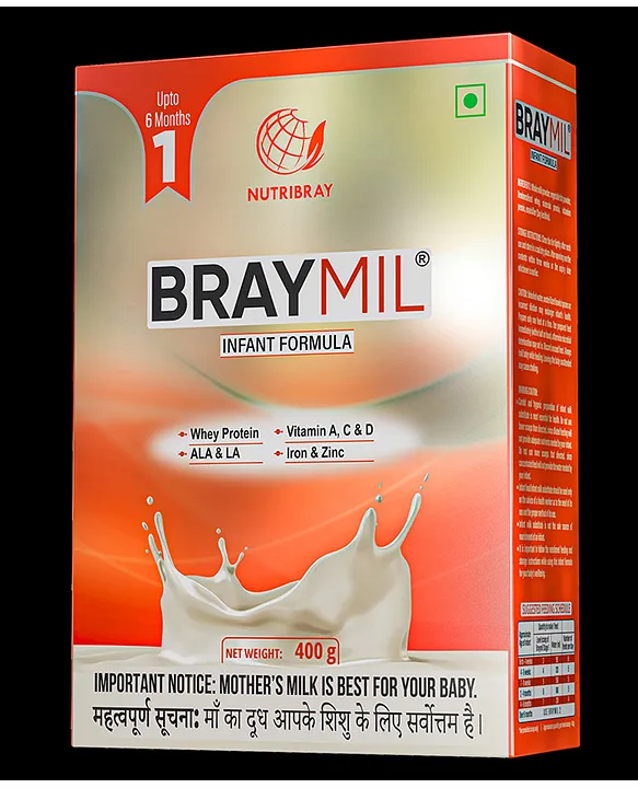 BRAYMIL INFANT FORMULA 400GM